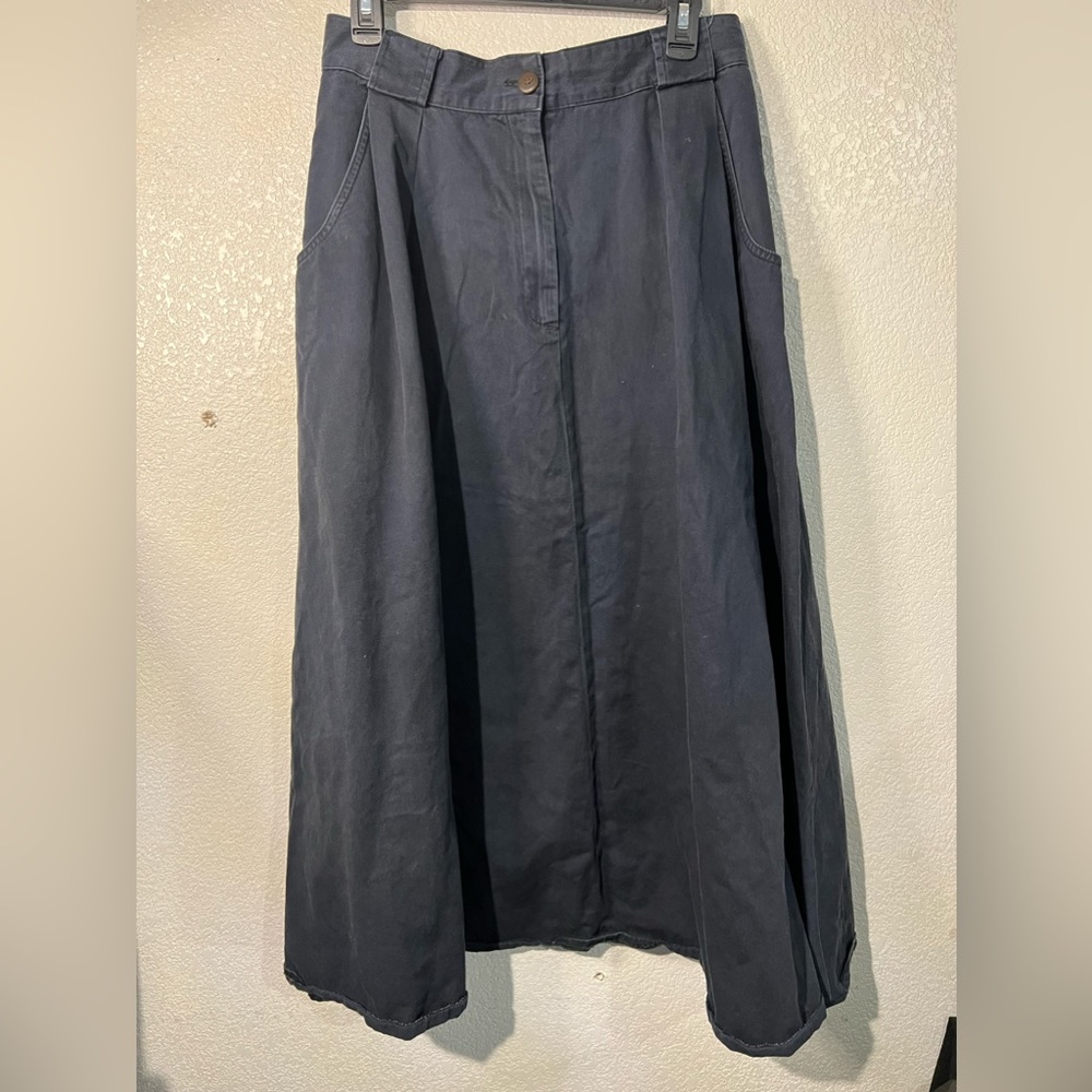 Navy blue A Line skirt